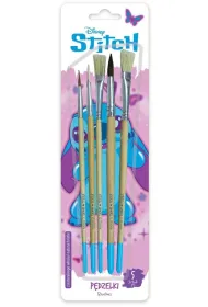Beniamin P�dzelki z naturalnego w�osia Stitch Pinki 5 szt