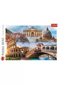 Puzzle 1500 el. Ulubione miejsca: Wochy Trefl