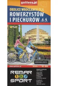 Okolice Wroc�awia dla rowerzyst�w i piechur�w 1:60 000