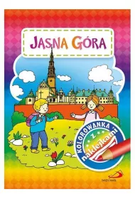 Kolorowanka z naklejkami. Jasna G�ra