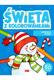 Weso�a zima. �wi�ta z kolorowankami