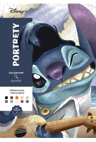 Disney. Portrety. Zagadkowe rysunki. Art therapy. Kolorowanka antystresowa