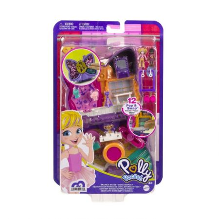 Polly Pocket Zestaw kompaktowy Biwakowa Lama 