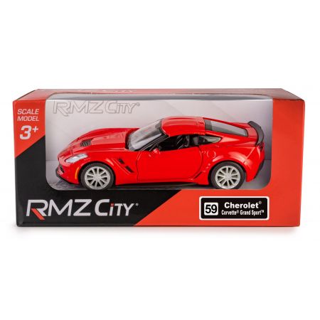 Model RMZ Chevrolet Corvette Grand Sport red K 958 Daffi TaniaKsiazka.pl