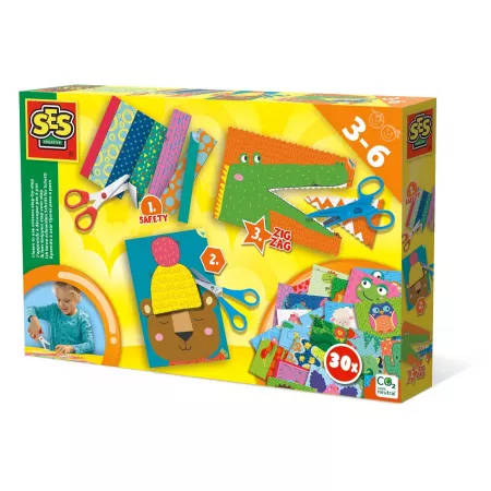 新品！Little Hands 3 教材セット Uczę się posługiwać nożyczkami krok po kroku zabawka Ses Creative