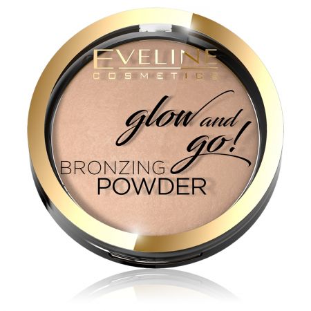 Eveline Cosmetics Glow Powder w Bronzing 8.5 01 And kamieniu sklepie Hawaii puder brązujący w g Go! Go