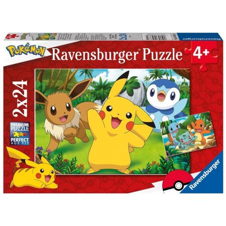 Ravensburger, puzzle, dla dzieci XXL Pokemon, 100 el.