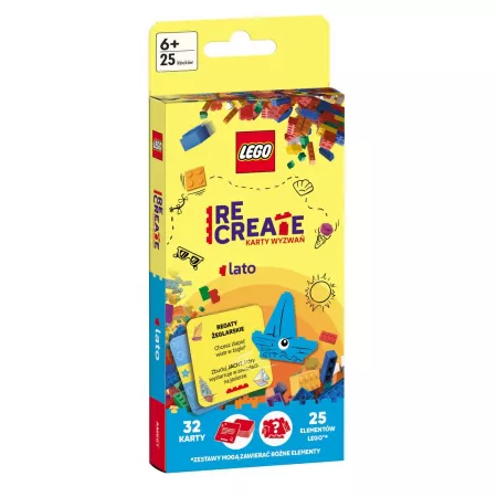 LEGO Recreate. Karty Wyzwań. Lato | TaniaKsiazka.pl