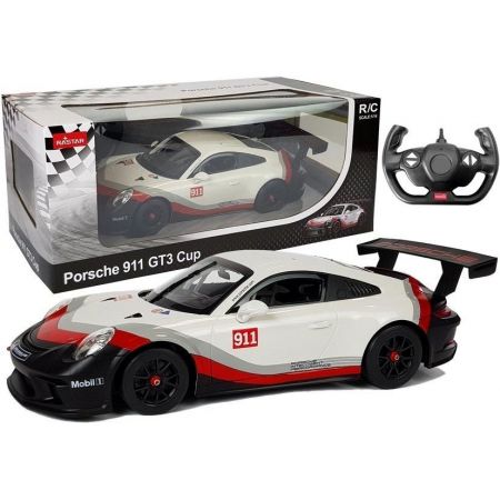 Auto R/C Porsche 911 GT3 CUP Rastar 1:14 białe Leantoys w sklepie
