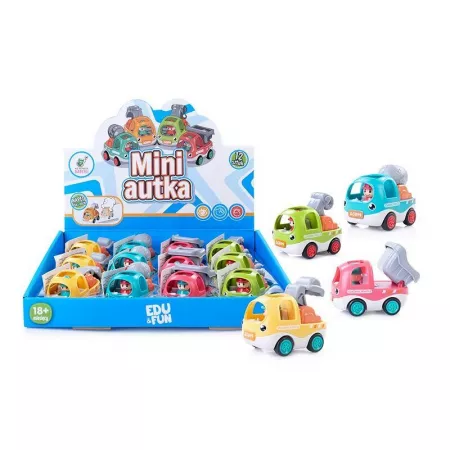Autka Mini Autka Edu&Fun mix Artyk | TaniaKsiazka.pl