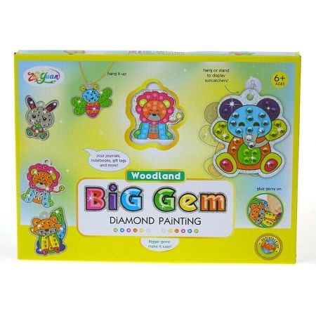 Creativity For Kids Big Gem Diamond Painting Woodland