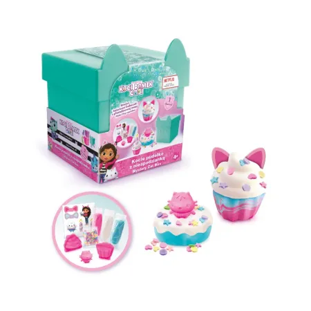 Kocie pudełko z niespodzianką Koci Domek Gabi turkusowe 60070