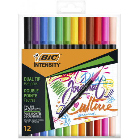 Zestaw pisaków pędzelkowych Pen 68 Brush - Stabilo - 15 kolorów