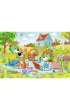 Puzzle 60 el. Przygody Rodziny Treflik�w