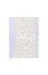 Oxford Flowers Notatnik A5 Floral kratka 80 kartek