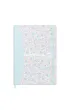 Oxford Flowers Notatnik A5 Floral kratka 80 kartek