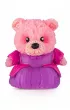 Strojnisie Ba�niowe Misie Anio�ek + Diabe� + fioletowa sukienka ksi�niczki 2-pack