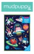 Mudpuppy Puzzle-kartka z �yczeniami 12 el. Kosmos/Rekin mix