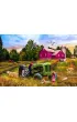 Puzzle 550 el. Vintage Tractor Shaped - Tin metal box Eurographics