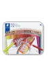Staedtler Kredki o��wkowe, sze�ciok�tne, metalowe pude�ko 72 szt.