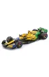 Bburago model 1:43 bolid f1 mclaren mcl38 oscar piastri gp monaco 2024 senna