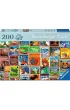 Puzzle 200 el. XL Znaczki pocztowe Ravensburger
