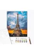 Brushme Malowanie po numerach - �elazna dama Pary�a 40x50cm