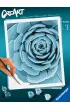 Malowanie po numerach CreArt - Botanical Blue Ravensburger