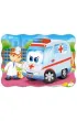 Puzzle konturowe 30 el. Ambulance Doctor Castorland