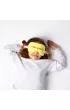 Puckator Pluszowa poduszka podr�na z opask� na oczy Relaxeazzz - Tygrys