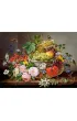 Puzzle 2000 el. Still Life with Flowers and Fruit Castorland