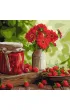 Ideyka Malowanie po numerach - D�em truskawkowy 40x40cm