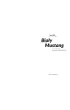 Bia�y Mustang