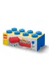 Pojemnik klocek LEGO Brick 8 Niebieski