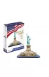 Puzzle 3D 40 el. Statua Wolno�ci Cubic Fun