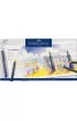 Faber-Castell Kredki o��wkowe Goldfaber opakowanie metalowe 36 szt.