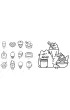 S�odka minikolorowanka Pusheen