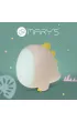 Marys Lampka nocna LED dino r�owy