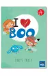 Pakiet I love Boo. J�zyk angielski. Poziom A: Karty pracy, Wyprawka, Minikarty
