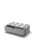 Szufladka na biurko klocek LEGO Brick 8 Szara