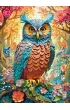 Puzzle 1000 el. Quilled Owl CherryPazzi