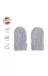 Lodger Rkawiczki niemowlce z weny merino 100% Drizzle 0-12 mies.
