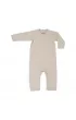 Lodger Pajacyk piamka niemowlca baweniana kremowa Basic Rib Birch rozm. 56