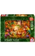 Puzzle 1000 el. PQ Kwiaty, futro i pi�ra Schmidt