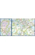 Krak�w plan centrum 1:20 000 laminat mini 2023