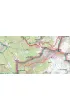 Prokletije Durmitor Albanian & Montenegro Alps trekking map 1:65 000 laminat 2024