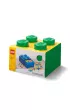 Szuflada klocek LEGO Brick 4 Zielona