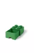 Szuflada klocek LEGO Brick 4 Zielona