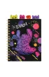 CoolPack Ko�obrulion A5 z g��wkami Disney Black Stitch kratka 100 kartek