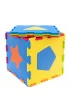 Puzzle piankowe mata  Kszta�ty 32x32 10el.  SMILY PLAY SP84002